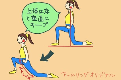 腸腰筋ストレッチ