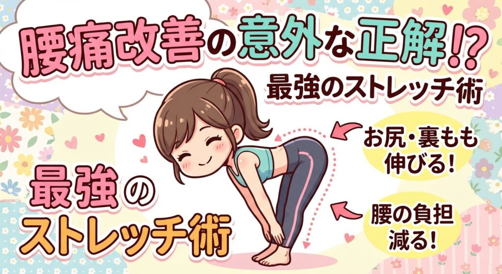 腰痛　ストレッチ