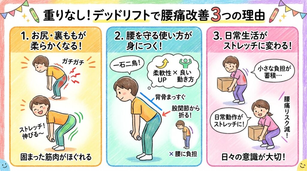 ストレッチ
柔軟性向上